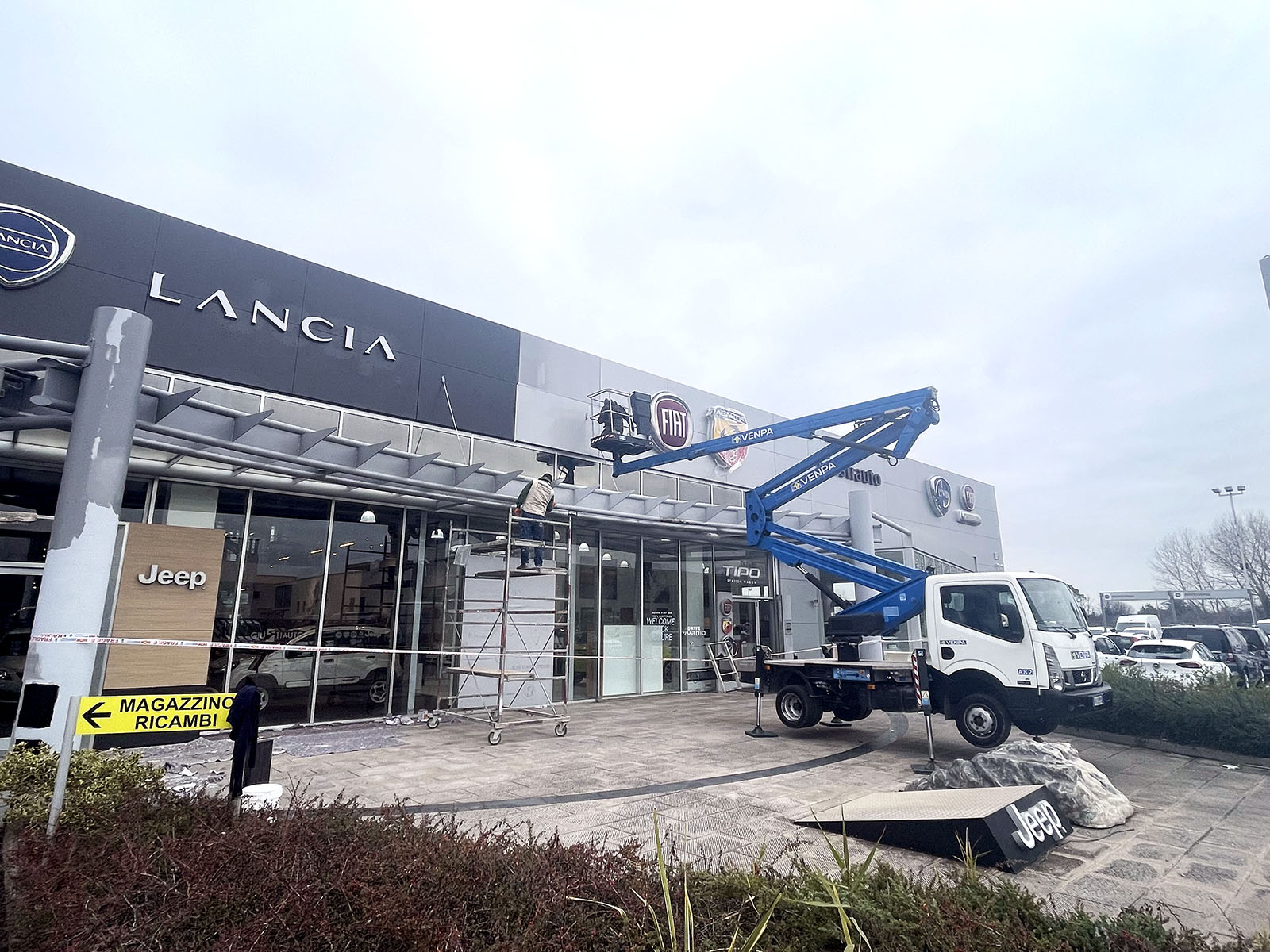 Ristrutturazione Giusti auto